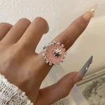 Pink Pudding Open Ring