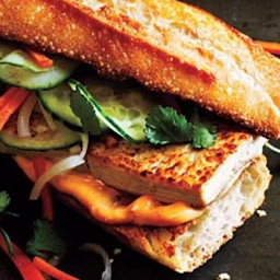 Tofu Banh Mi Sandwich (Vegetarian)