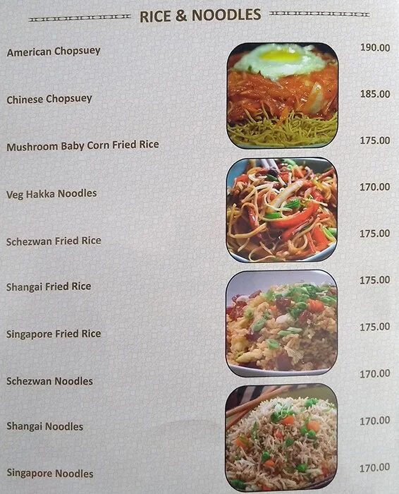 Atithi Veg Restaurant menu 