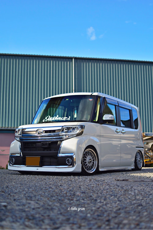 タントカスタムの一眼レフ・BBS・LA600S・名港トリトン・D5600に関するカスタム事例の投稿画像4枚目