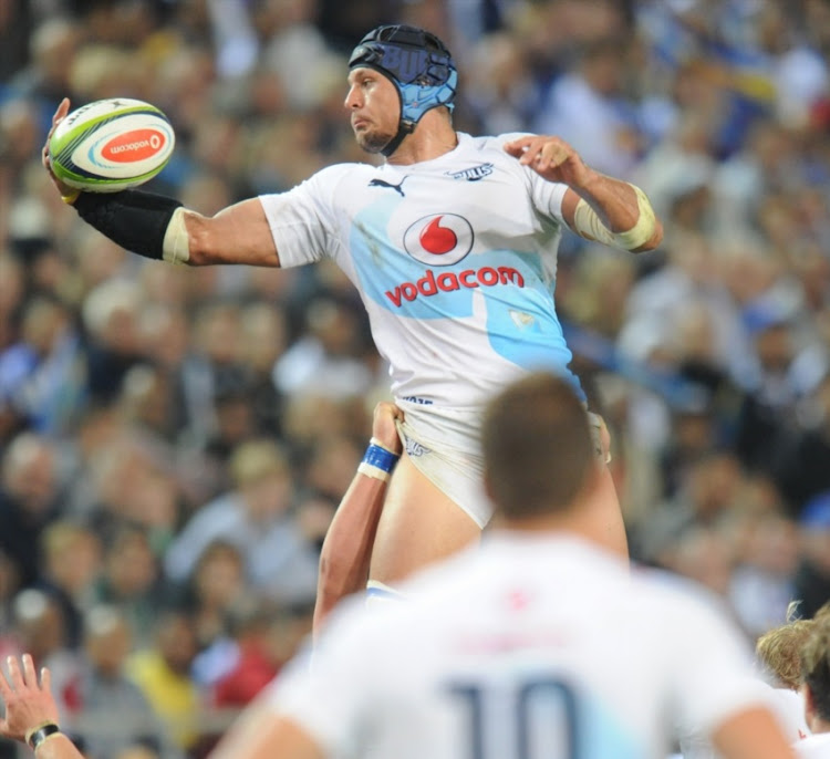 Pierre Spies (Captain) of the Bulls during the Super Rugby match between DHL Stormers and Vodacom Bulls at DHL Newlands Stadium on April 25, 2015 in Cape Town.