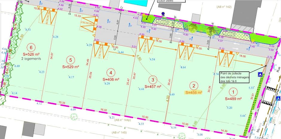 Vente terrain  456 m² à Saint-Ouen-d'Aunis (17230), 118 559 €