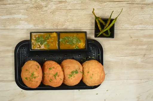 Kachori [Pack Of 2, 4 Pieces]+Aloo Sabji