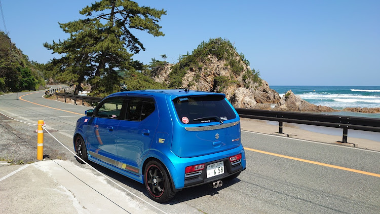 アルトワークスの5月にエントリーします・2022ベストショットに関するカスタム事例の投稿画像1枚目