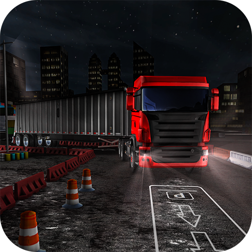 Night truck extreme driving parking game 2020