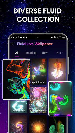 Screenshot Magic Fluid: 4D Live Wallpaper