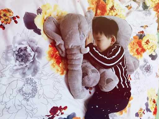 Title 22, Elephant Doll Pillow for Baby Comfort and Sleep...