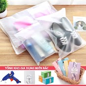 [Sẵn 1 Vạn Túi Đủ Size] Túi Khóa Zip Trắng Có Khóa Kéo - Túi Zipper Đựng Quần Áo, Đồ Cá Nhân, Giày Dép - Chống Bụi, Nước