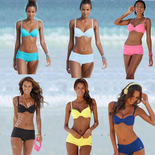 Title 1, European and beautiful sexy split bikini for a ...