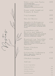 Bistro Gourmand menu 7