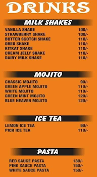 Tea Station menu 2