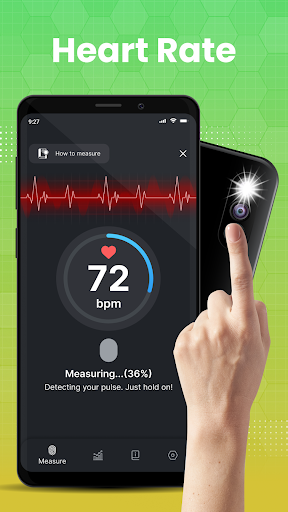 Screenshot Blood Pressure - Heart Rate