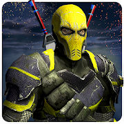 Stroke Superhero: Gangster City Battle Simulator  Icon