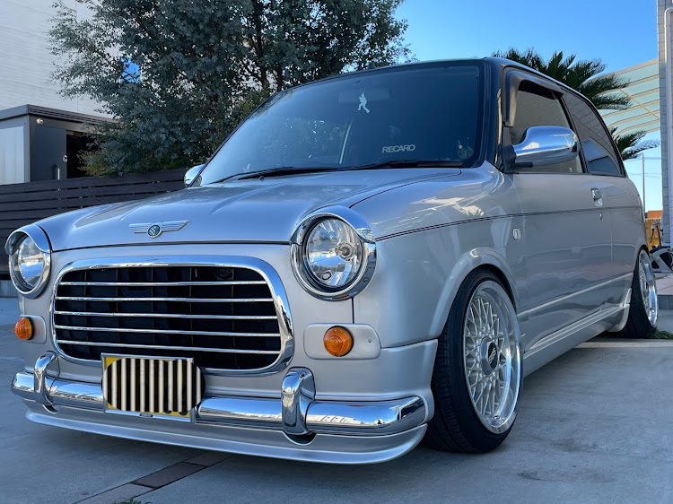 ミラジーノの車検から戻って来ました・ジーノS・シルバー組合・歴代のホイール見てみたい・BBSに関するカスタム事例の投稿画像1枚目