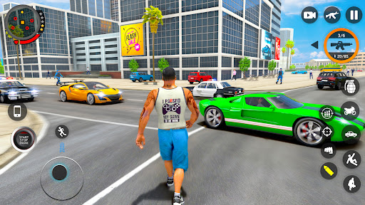 Screenshot Open World Crime City Shooting