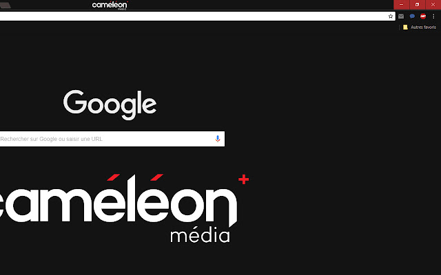 Caméléon Média chrome extension