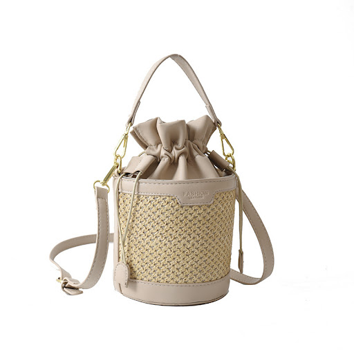 Title 6, Simple and stylish woven commuting single shoul...