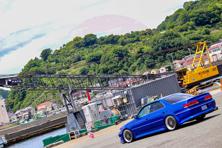 マークIIの一眼レフ初心者・青い車・撮影ドライブ・海と愛車に関するカスタム事例の投稿画像3枚目