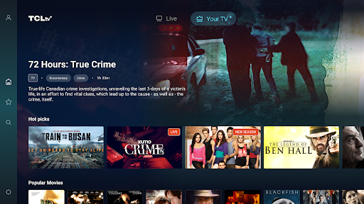 Screenshot TCL tv+