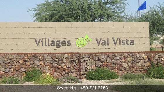 Villages at Val Vista Gilbert AZ New Homes for Sale