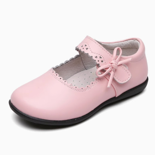 Title 5, British Girls Leather Soft Soled Single Shoes....