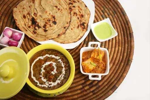 Aloo Chur Chur Naan Thali