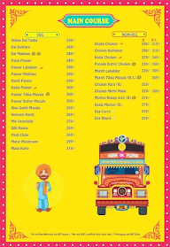 Norfest - the Dhaba menu 2