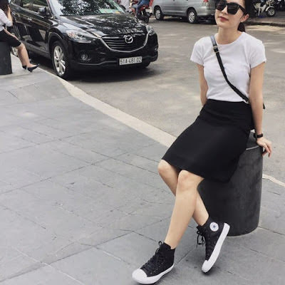 12 Cách phối đồ với giày thể thao sneaker nam/nữ : Mix chuẩn dáng đẹp