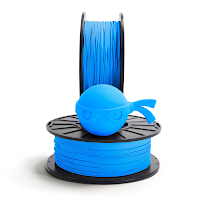 NinjaTek Chinchilla Sky Blue TPE Filament - 1.75mm (1kg)