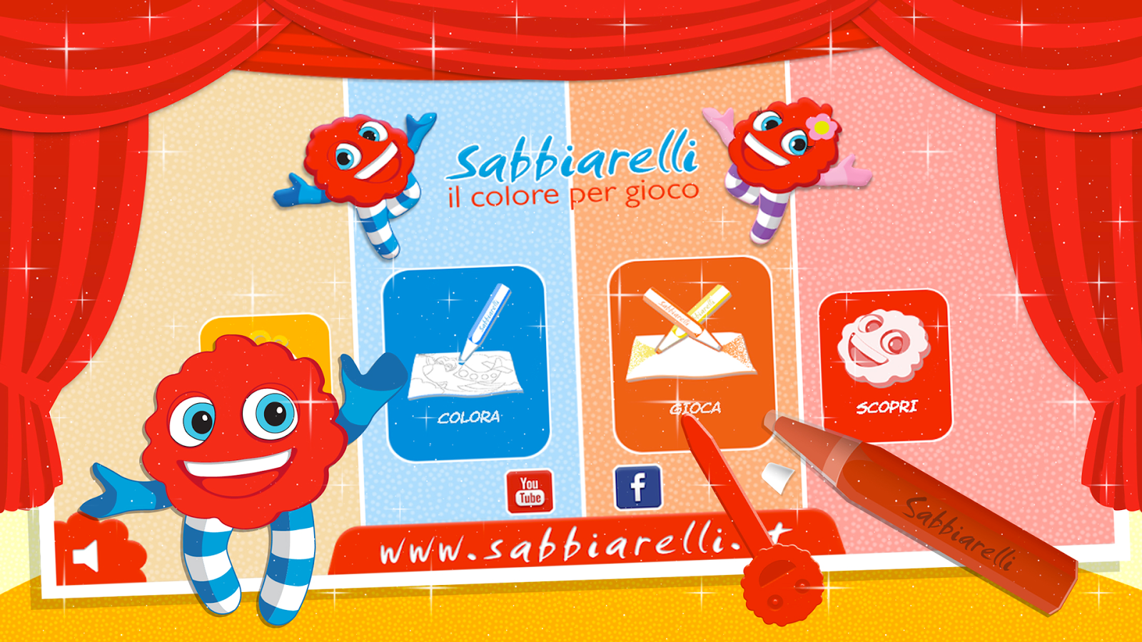 Sabbiarelli Colora e gioca screenshot