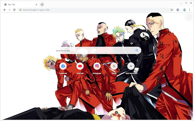 Tenjiku Gang Tokyo Revengers New Tab