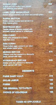 Zaffran menu 3