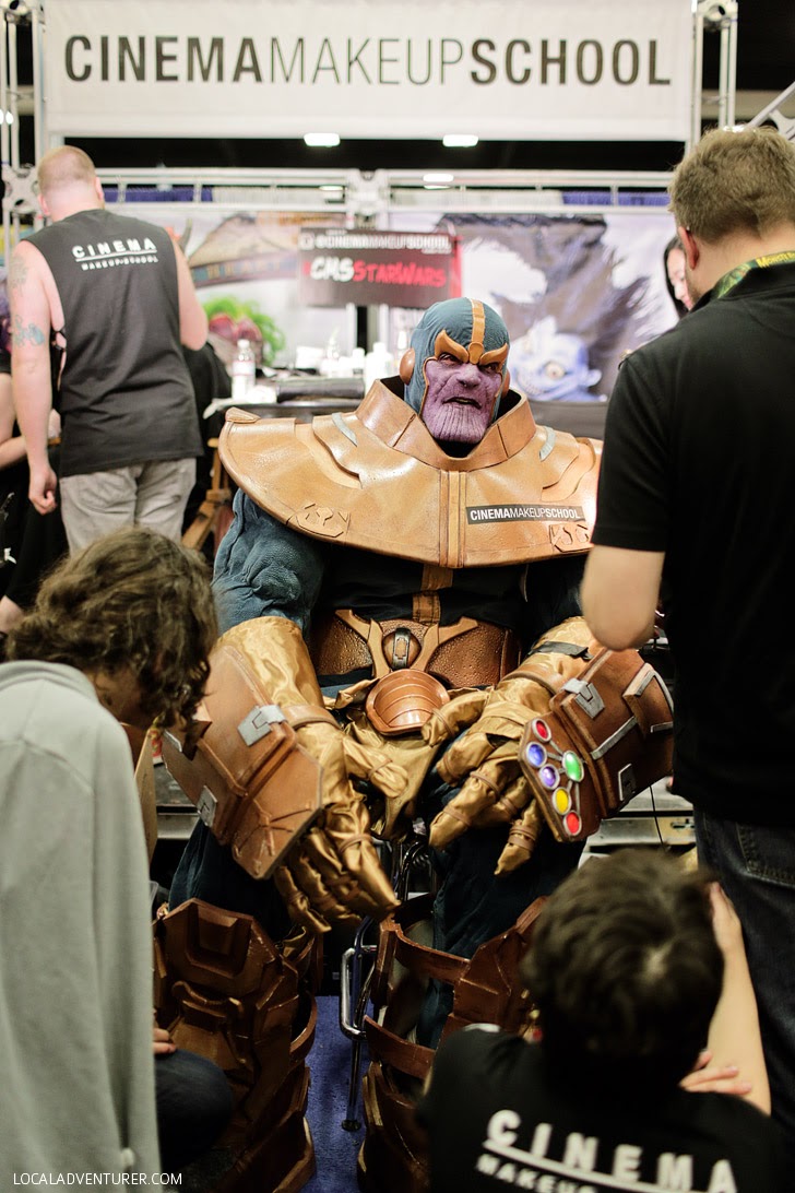 Thanos at San Diego Comic Con 2015.