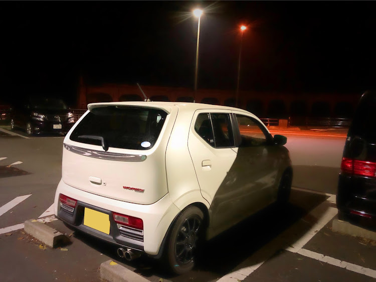 アルトワークスの伊豆半島・ドライブ・雨・車中泊・コロナに負けるなに関するカスタム事例の投稿画像1枚目