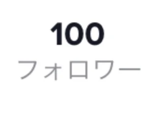 「久しぶりの投稿後TikTok100人ありがとー！」のメインビジュアル