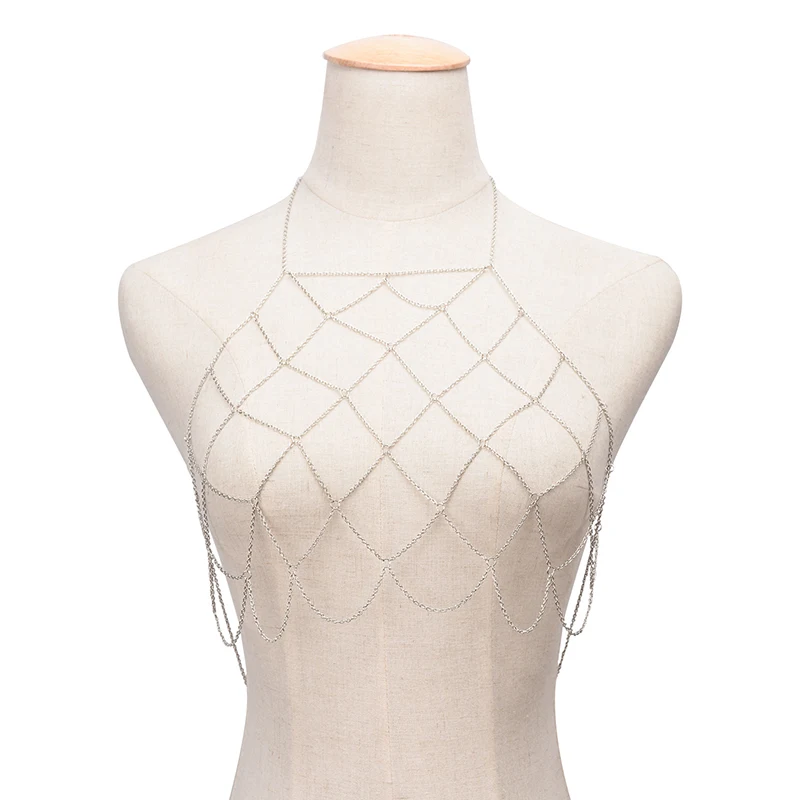Chaîne de corps sexy pour la plage Sublimez votre silhouette avec cette chaîne de corps étincelante. Parfaite pour bikinis et maillots de bain.