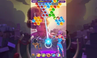 Bubble Shooter Gameplay, bubble shooter game level 341