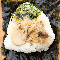 Miso Mushroom Omusubi