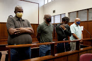 Basize Nhlumayo, Jabulani Mthethwa, Siyabonga Mnyandu and Lylle Loyds appeared in the Durban magistrate's court on Wednesday. 
