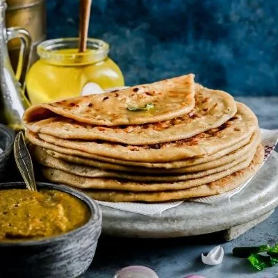 Onion Paratha ( Desi Ghee) Big Size