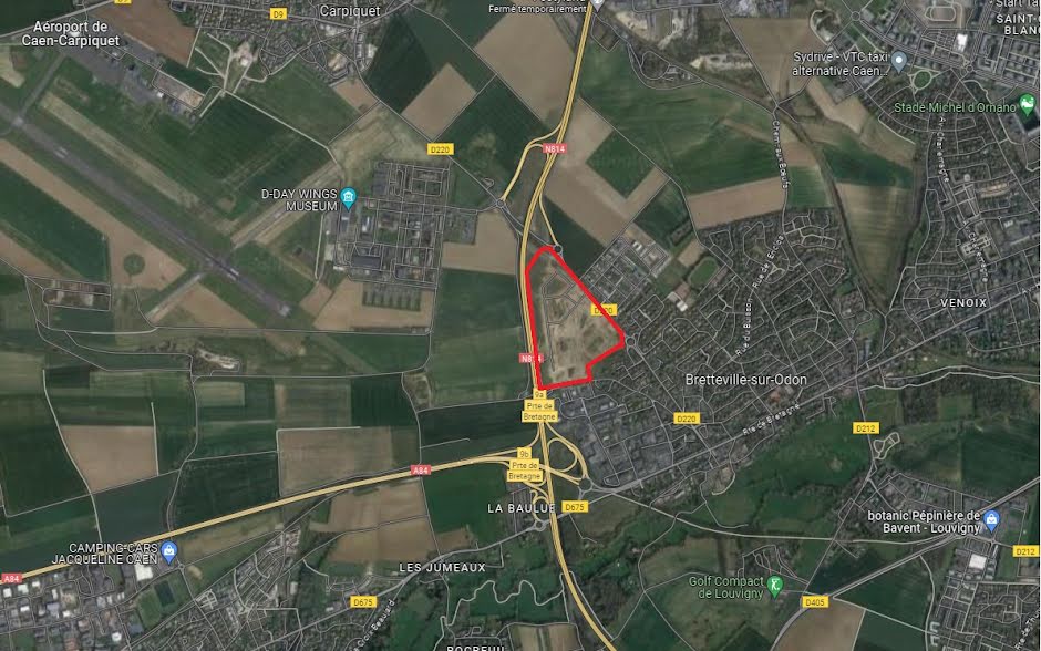 Vente terrain  420 m² à Bretteville-sur-Odon (14760), 123 900 €