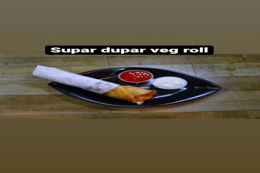 Veg Mushroom Kathi Roll