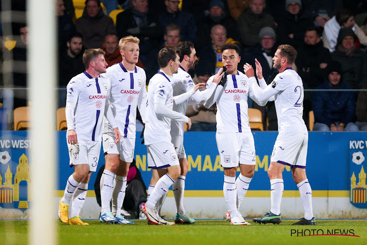 Soirée presque parfaite pour Anderlecht à Westerlo 