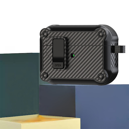 Title 1, Protective Sleeve Earphone Magnetic Lock. Keeps...