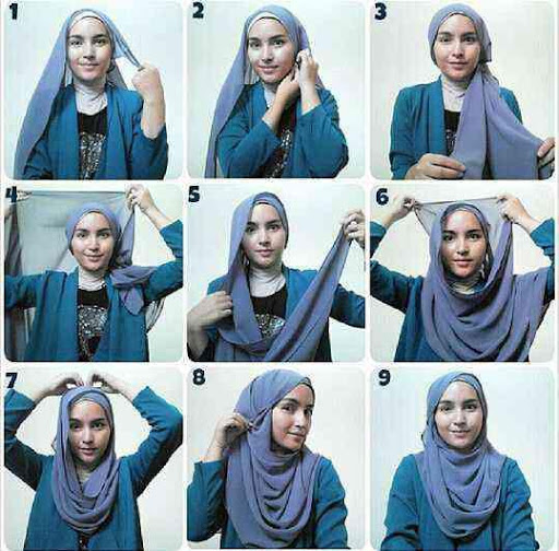 Stylish Hijab Tutorial