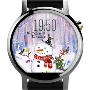 Watch Face: Snowman