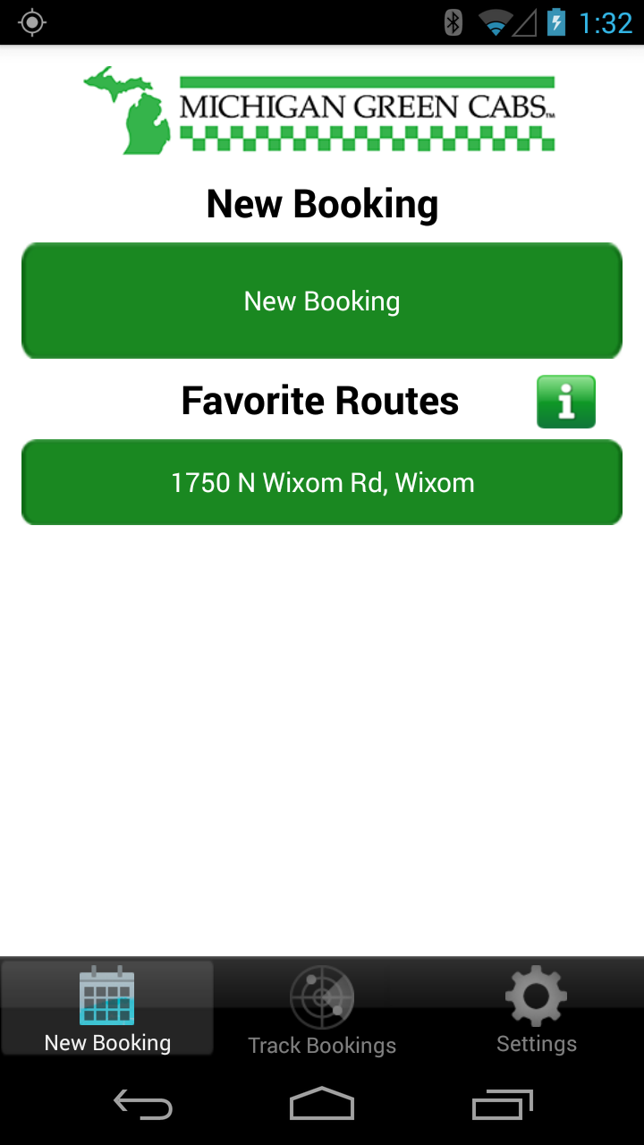 Michigan Green Cabs Screen 1