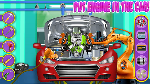 Screenshot Sports Car Builder Factory