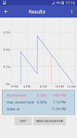 Alcohol Calculator Screenshot