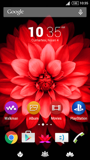 Lotus Xperia Theme